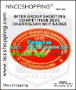 Inter group shooting competition 2025 chandigarh ncc badge