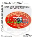 Inter unit competion 2025 tsc ncc badge