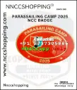 Parassailing camp 2025 ncc badge