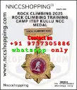 Rock climbing 2025 rock climbing training camp itbp kullu ncc Medel
