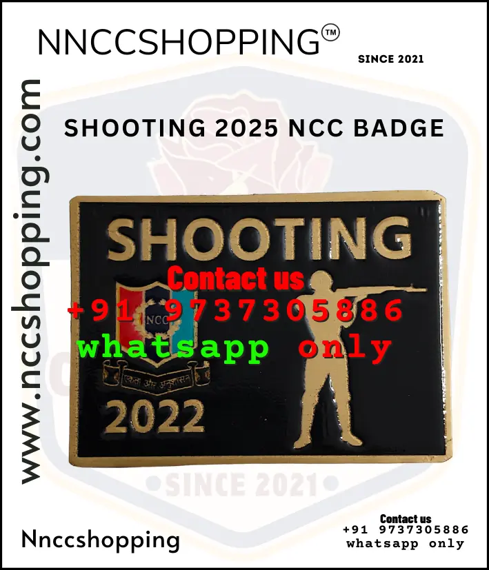 Shooting 2025 ncc badge