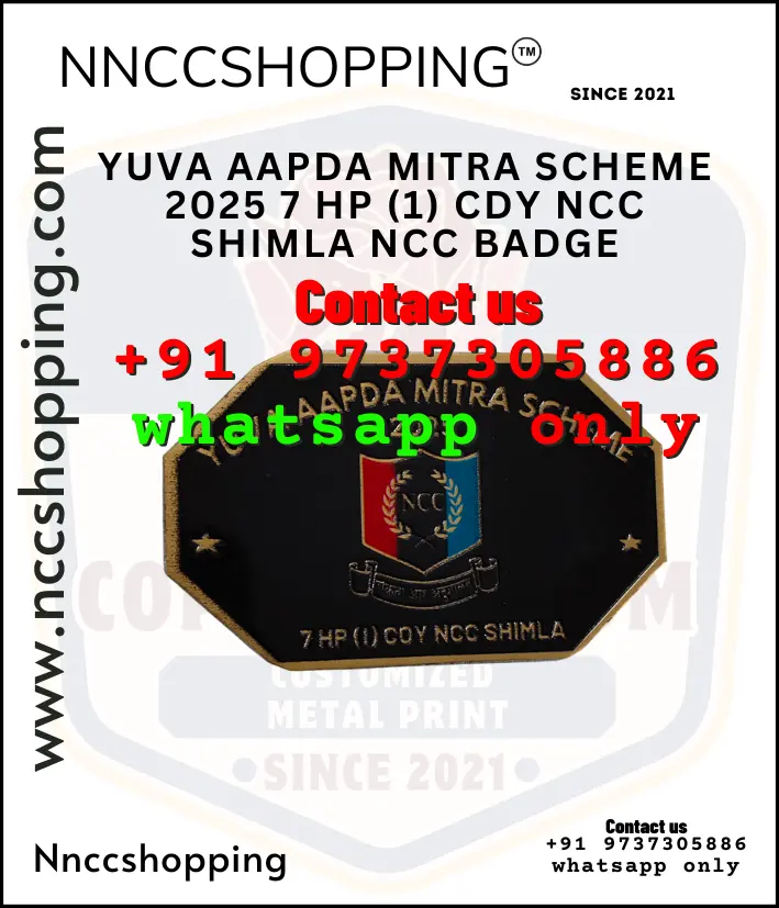 Yuva aapda mitra scheme 2025 7 hp (1) cdy ncc shimla ncc badge