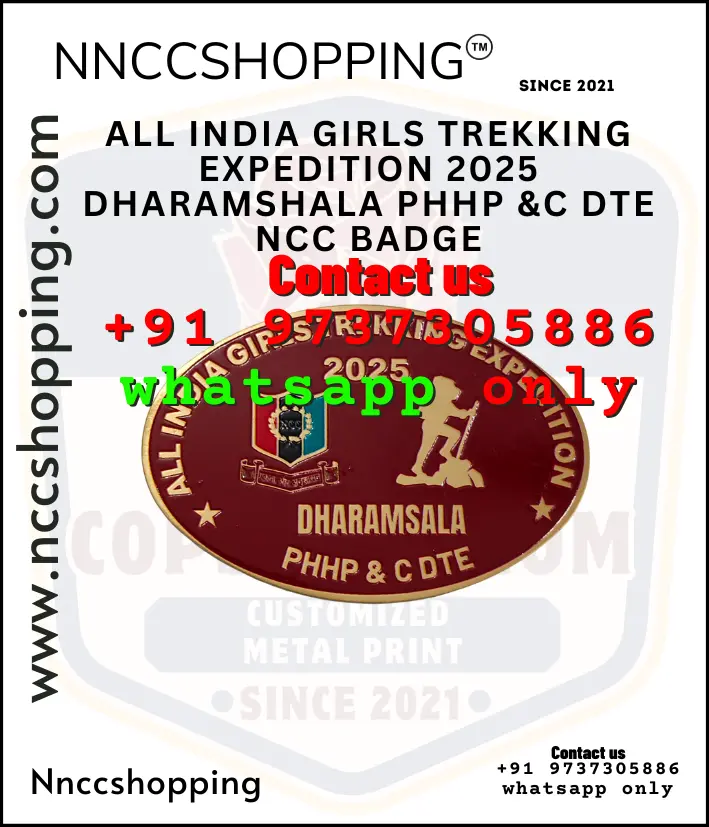 All india girls trekking expedition 2025 dharamshala phhp &c dte ncc badge
