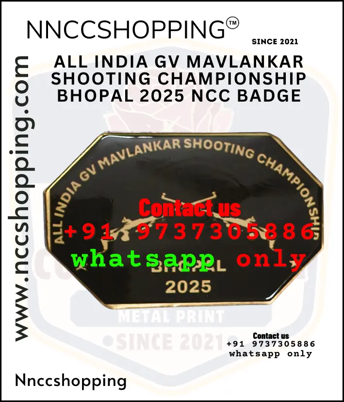 All india gv mavlankar shooting championship bhopal 2025 ncc badge