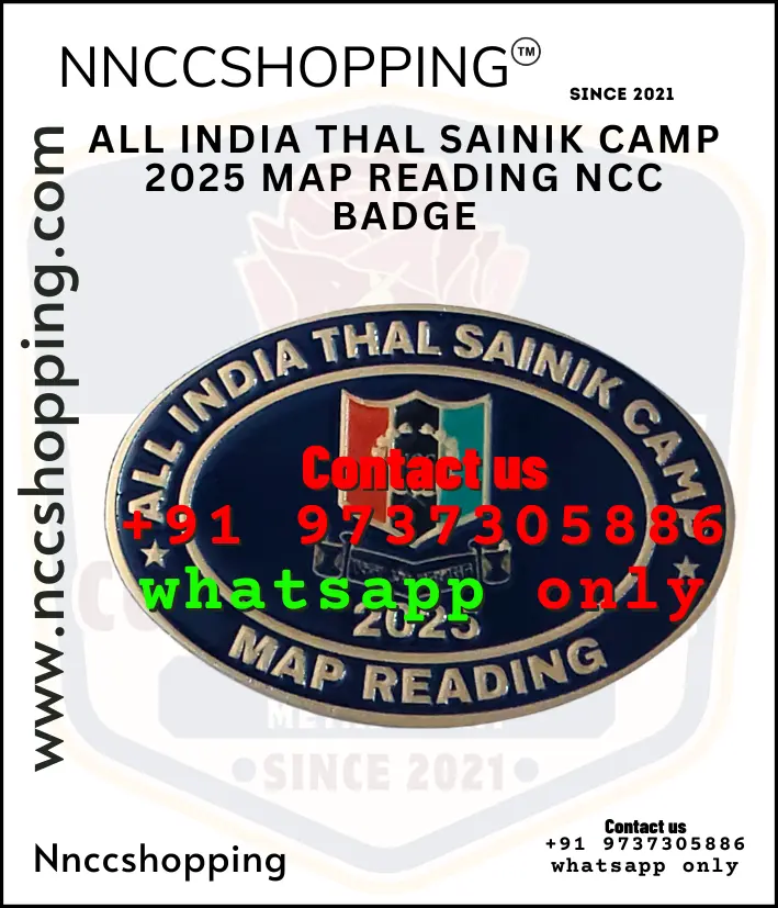 All india thal sainik camp 2025 map reading ncc badge
