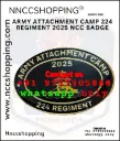 Army attachment camp 224 regiment 2025 ncc badge