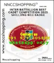 Inter battallion best cadet competition 2025 shillong ncc badge
