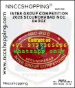 Inter group competition 2025 secundrabad ncc badge