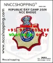 Republic day camp 2026 ncc badge