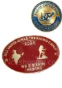 All India Girls Trekking Camp 2024 Commemorative Metal Badge Namchi (WB & Sikkim)