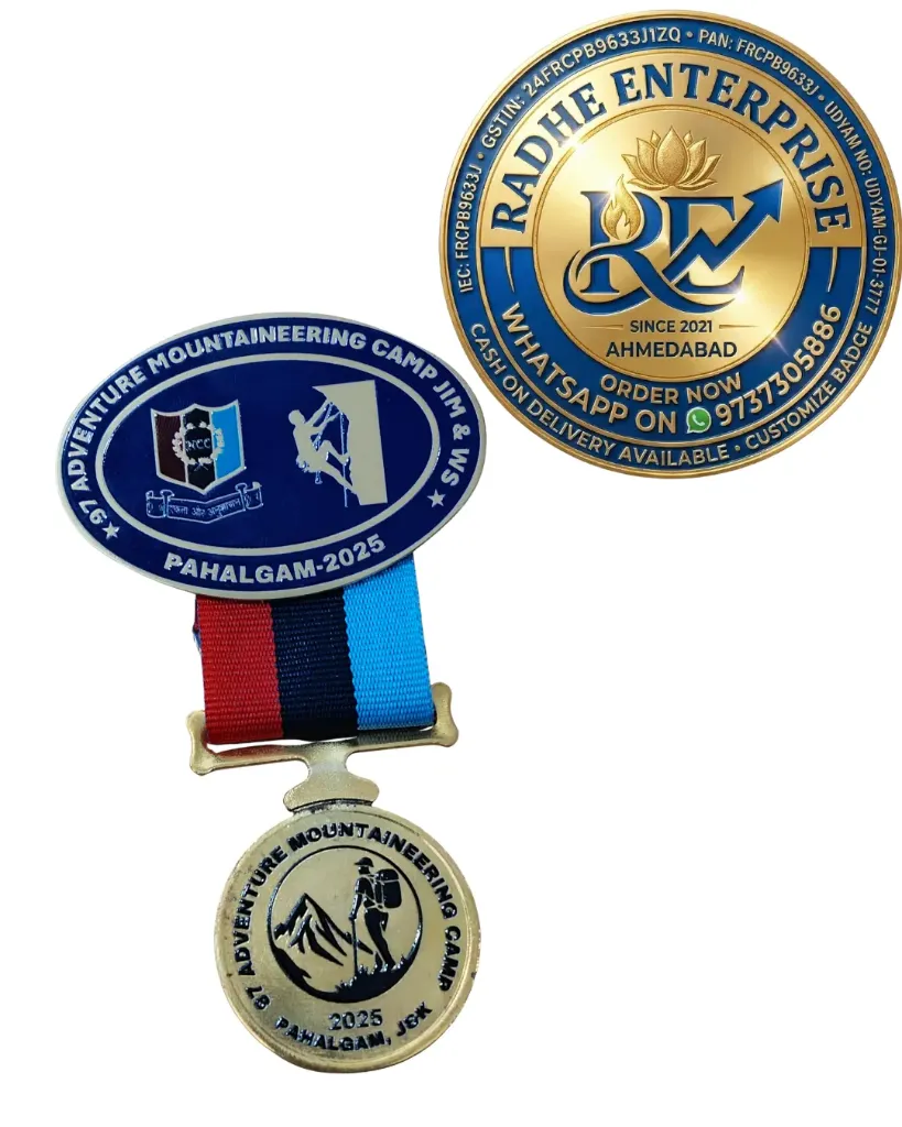 97 Adventure Mountaineering Camp JIM & WS Pahalgam 2026 NCC Medal
