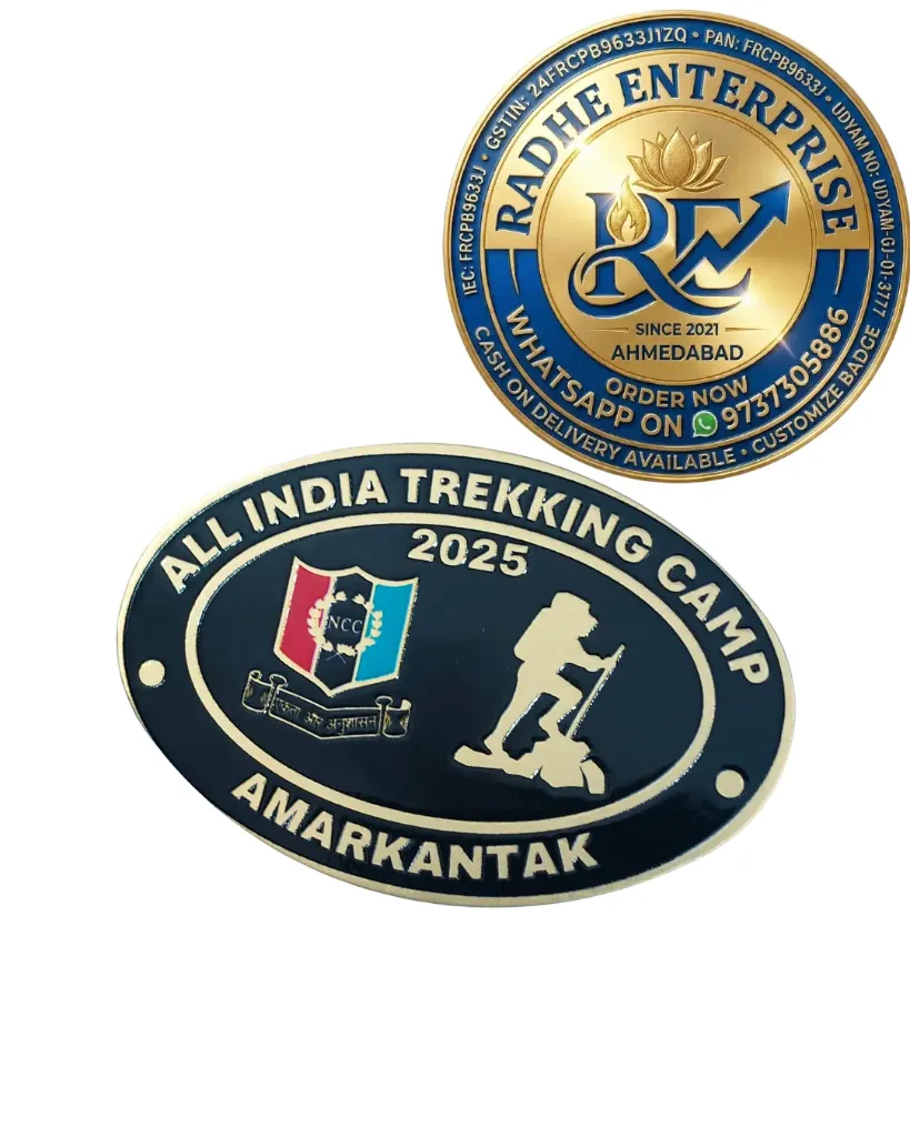 All India Trekking Camp 2026 Amarkantak NCC Badge