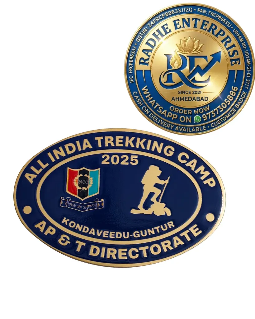 All India Trekking Camp 2026 Kondaveedu-Guntur AP & T Directorate NCC Badge