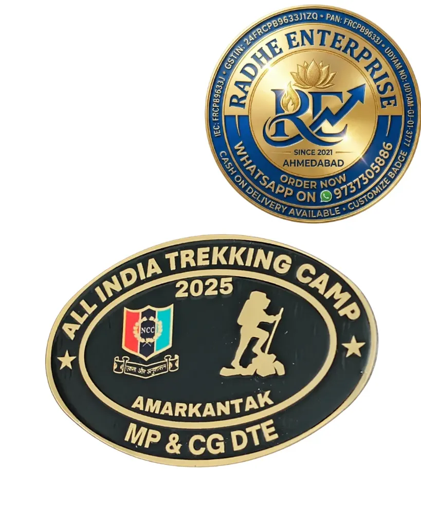 All India Trekking Camp Amarkantak 2026 MP & CG DTE NCC Badge