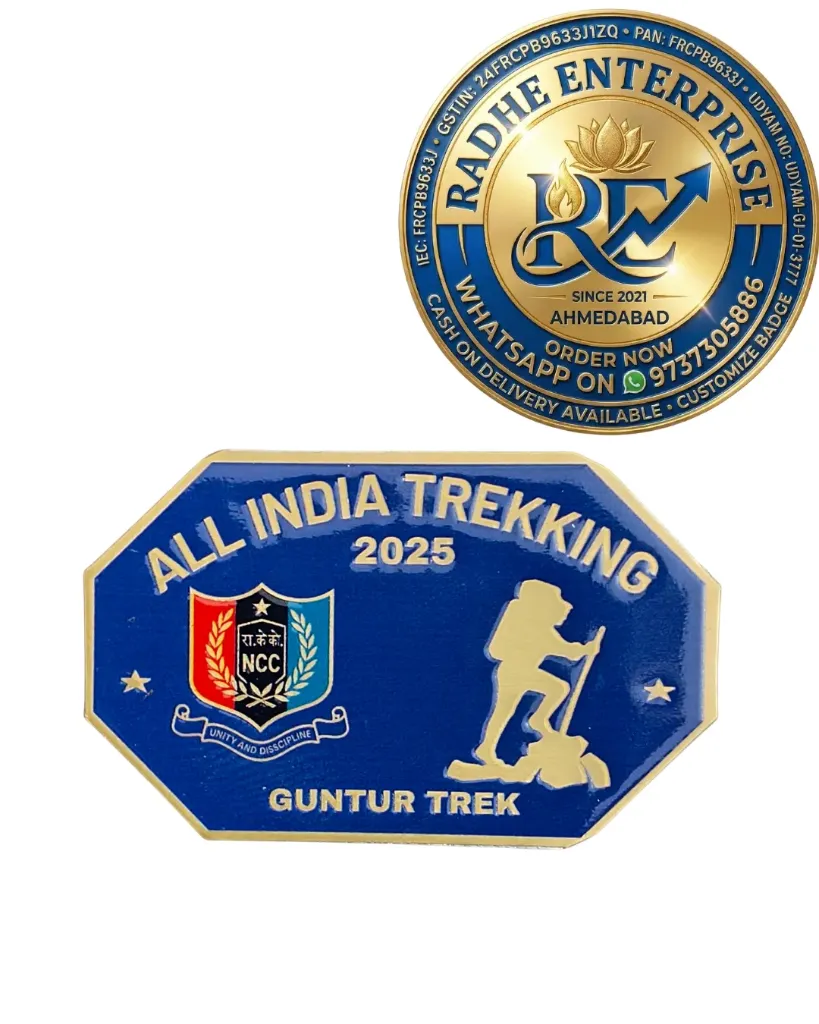All India Trekking 2026 Guntur Trek NCC Badge