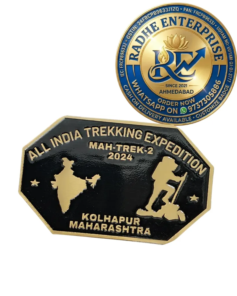 All India Trekking Expedition Mah-Trek-2 2026 Kolhapur Maharashtra NCC Badge