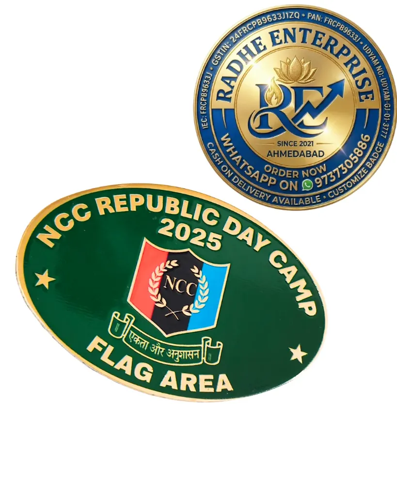 NCC Republic Day Camp 2026 Flag Area NCC Badge