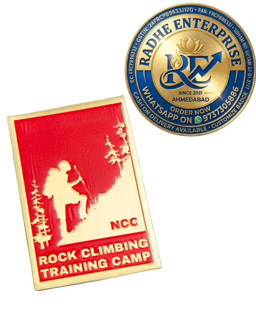 Rock Climbing Training Camp 2026 NCC Badge