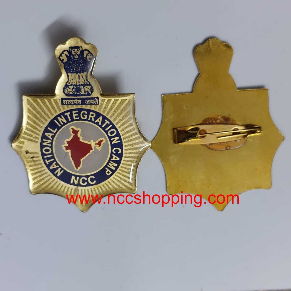 National Integration camp NCC badge