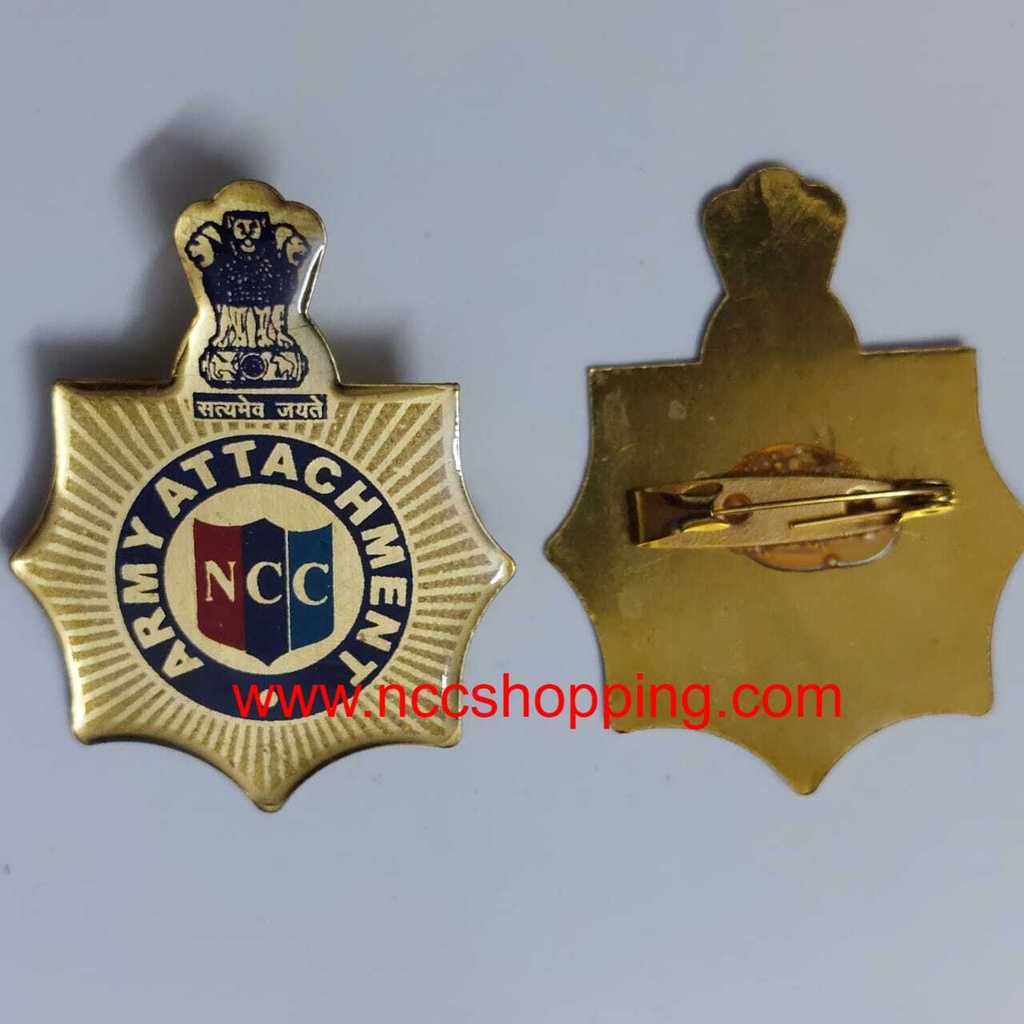 Army attachment camp NCC Badge
