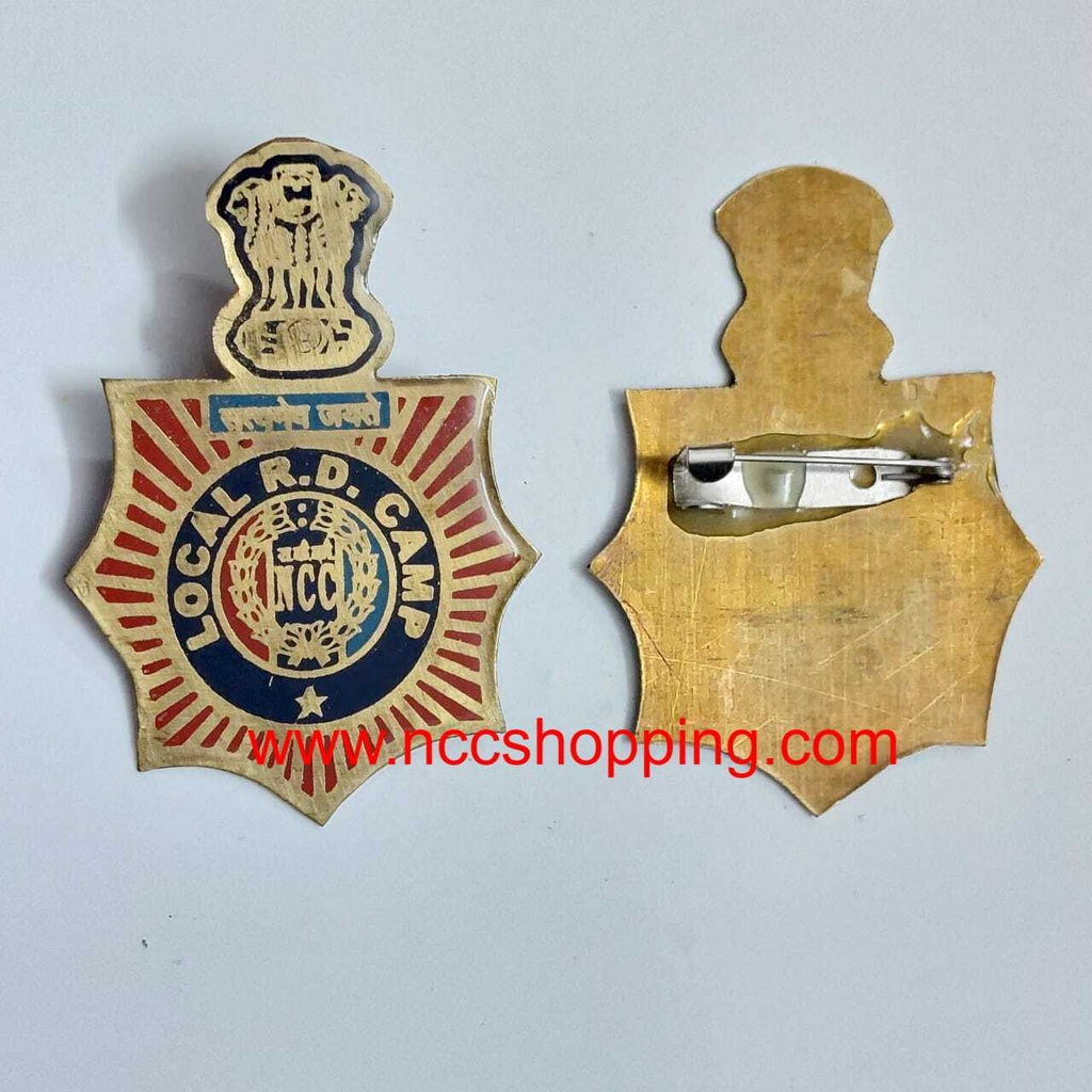 Local RD camp NCC Badge
