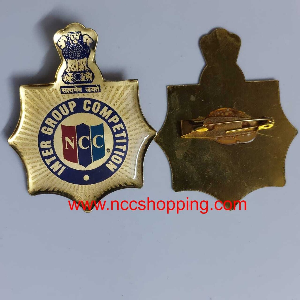 Inter group competition Ncc Badge