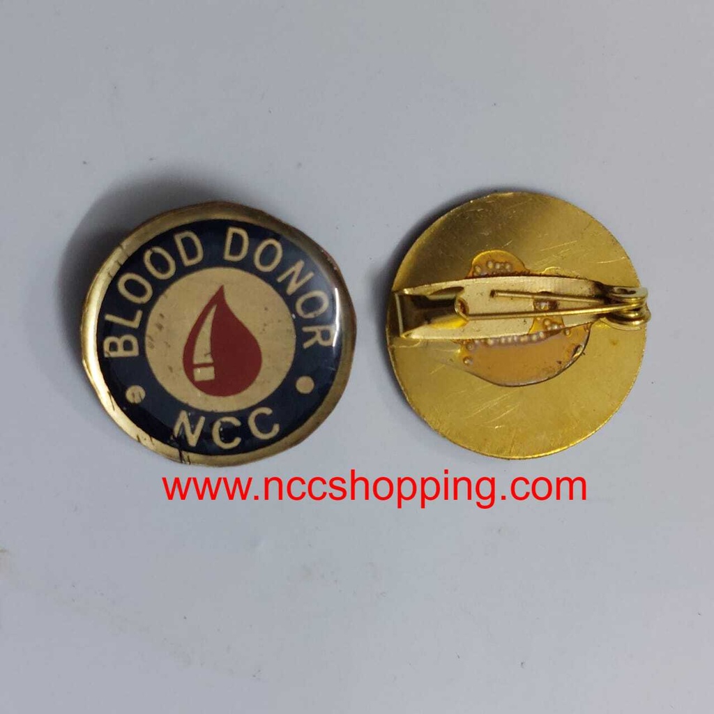 Blood Donor Ncc Badge 