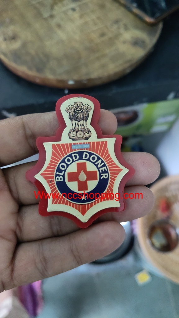 blood Donor Ncc Badge 