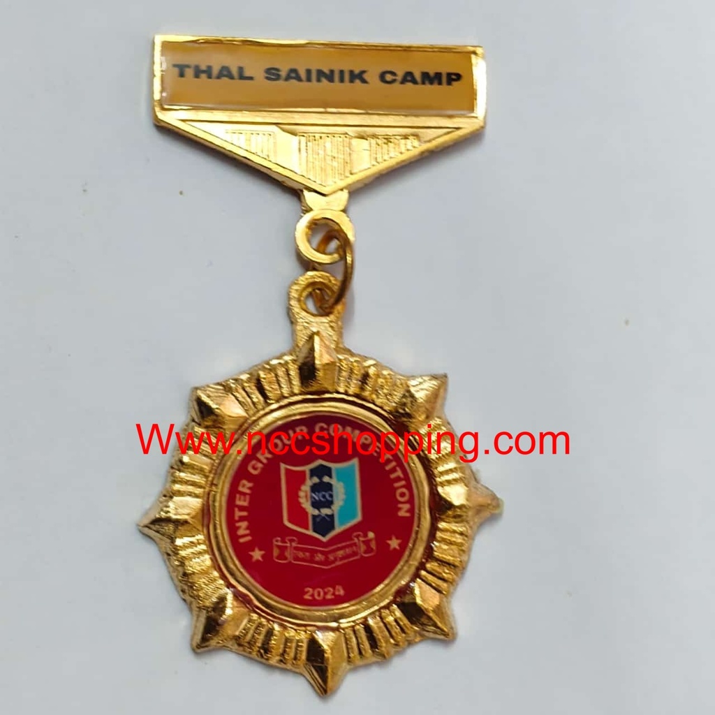 Thal Sainik camp intergroup competition NCC medal