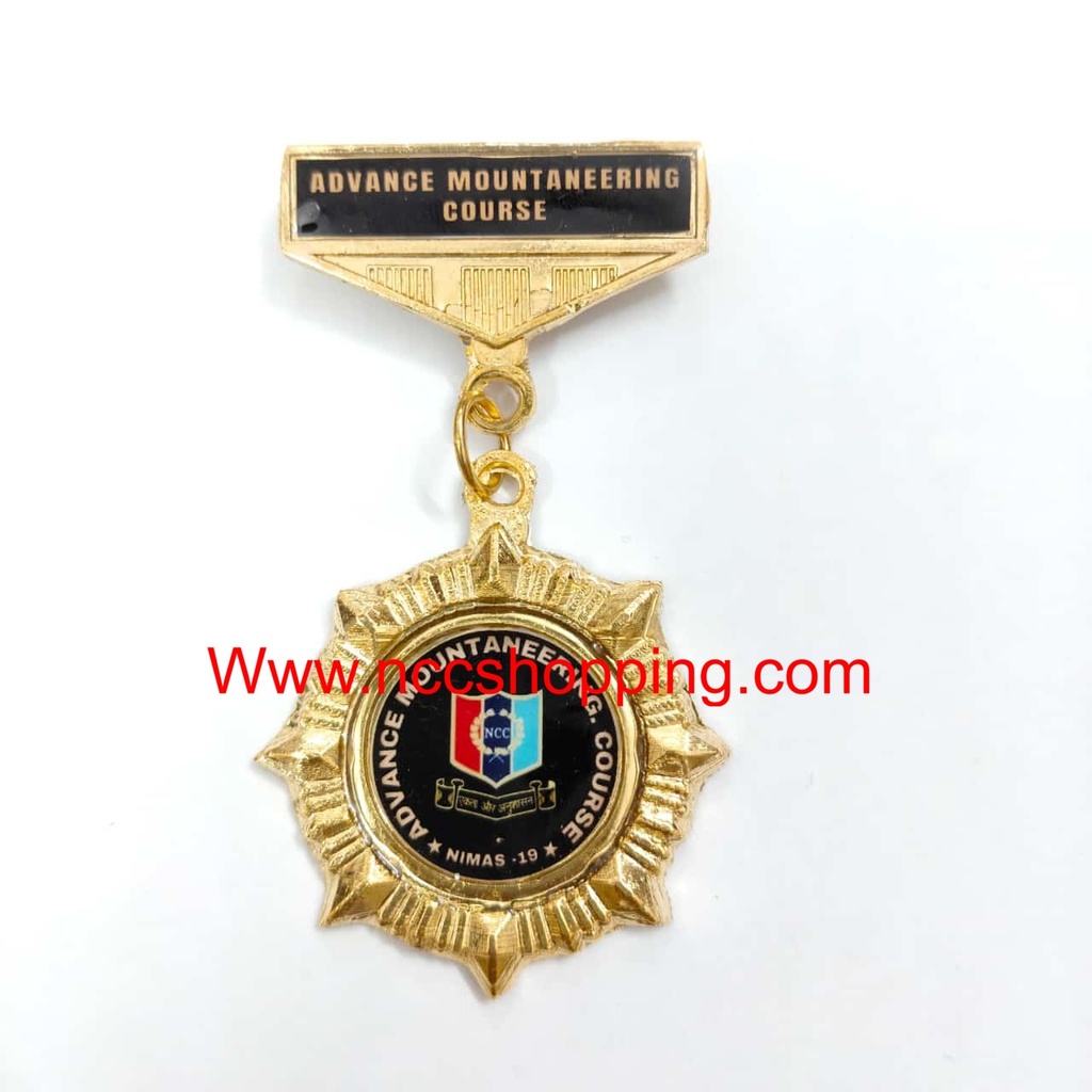 Advance Mountaineering course Nimas 19 NCC Badge