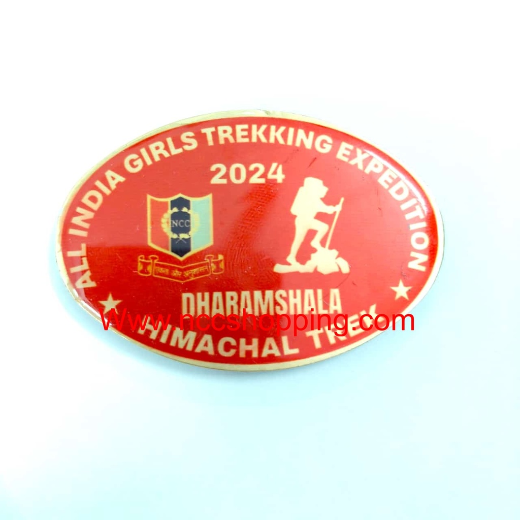 All India girls tracking expedition Dharamshala Himachal trek Ncc badge