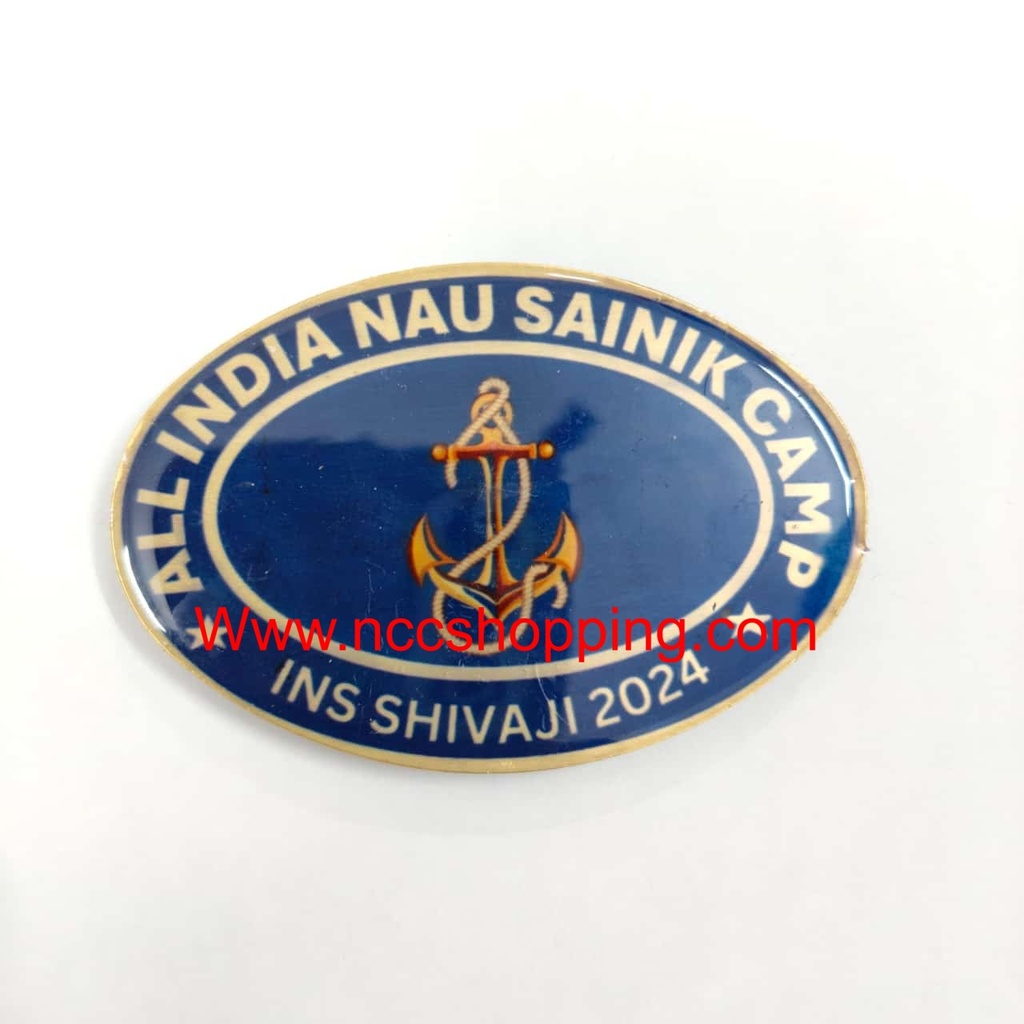 All India Nav Sainik camp INS Shivaji Ncc badge