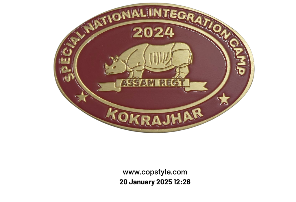 Special National integration camp kokrajhar Ncc Badge