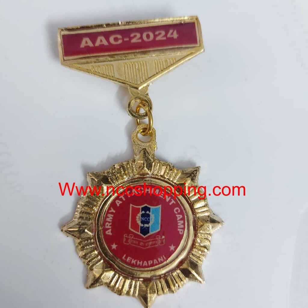 Aac Army attachment camp Lekhapani NCC medal