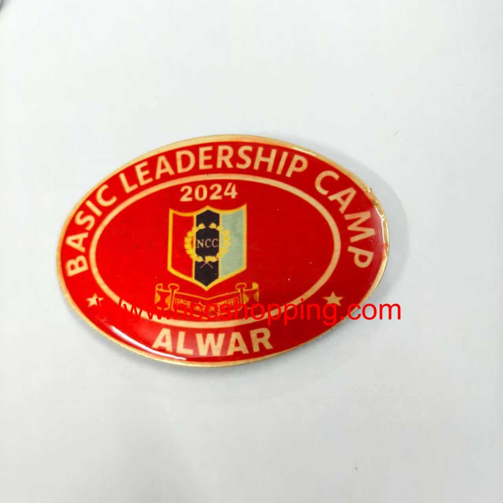 Basic leadership camp Alwar NCC badge