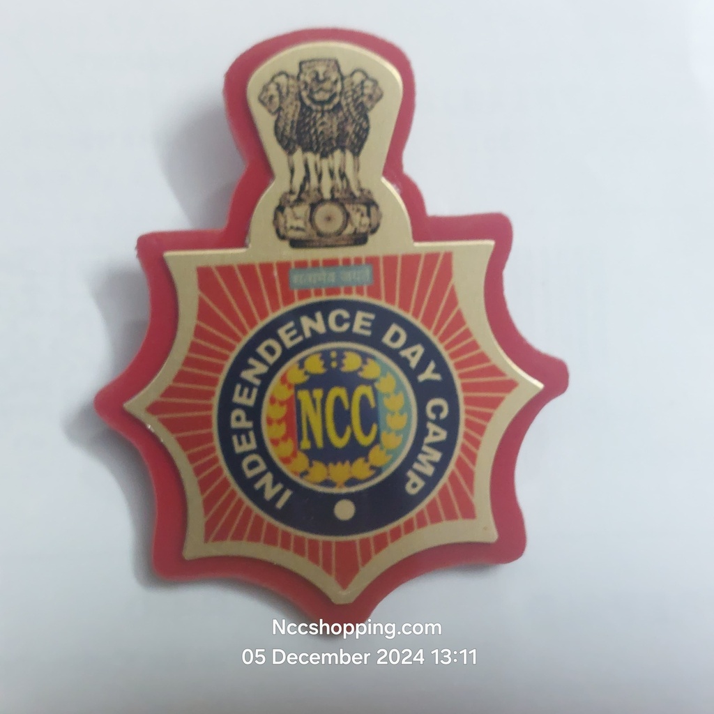 independence day camp Ncc Badge
