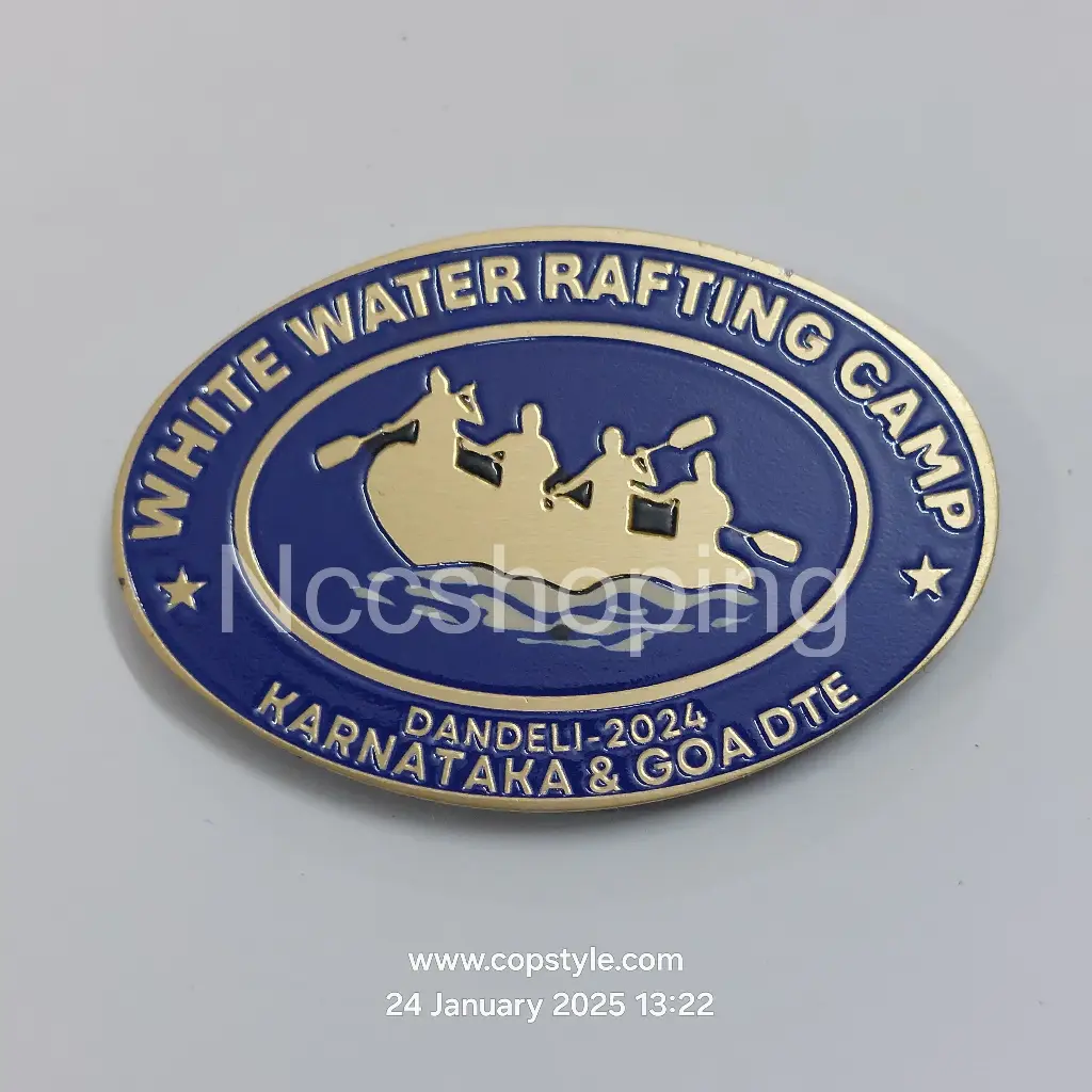 white water rafting camp DanDelhi 2024 Karnataka and Goa DTE ncc Badge