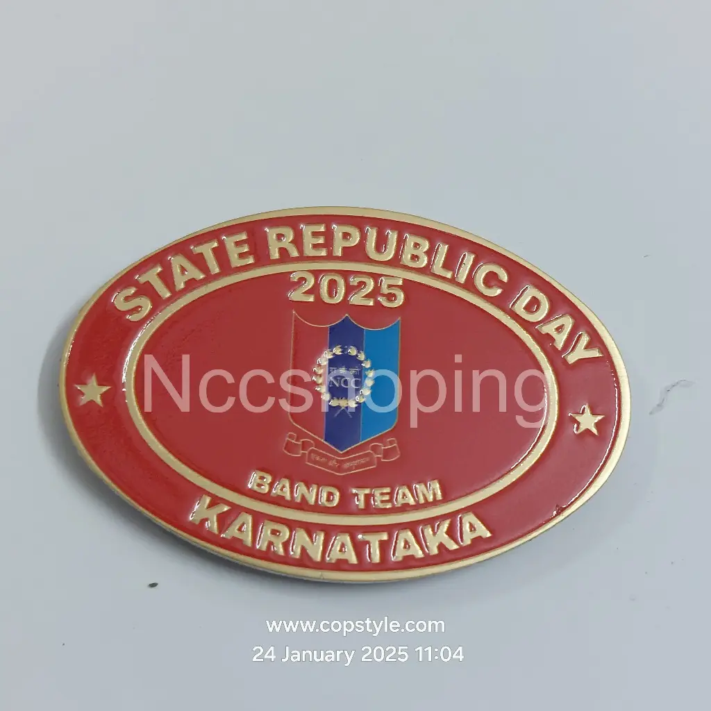 [Badges] state Republic Day 2025 band team Karnataka NCC batch