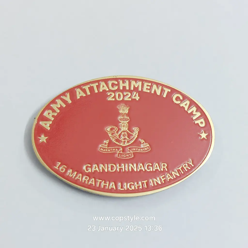 Army attachment camp Chandigarh 16 Maratha light infantry  2024 ncc badge