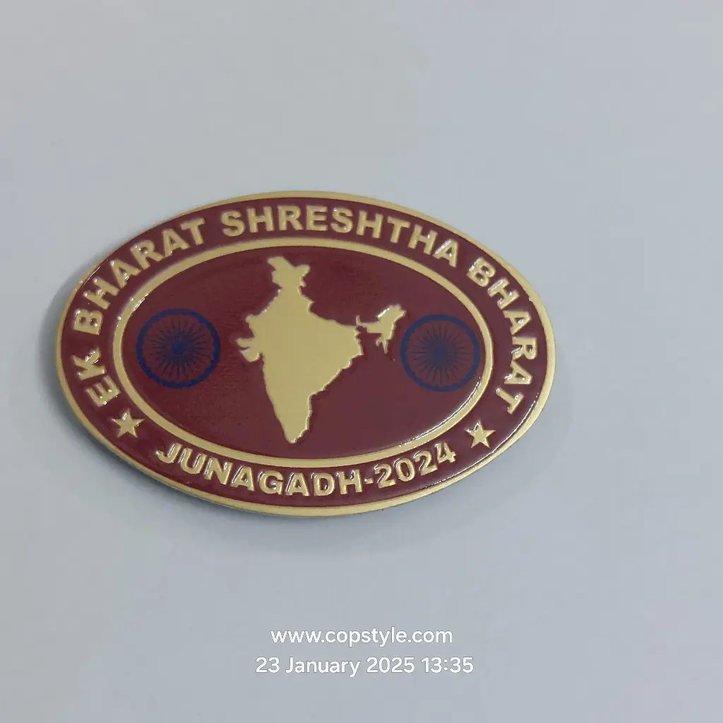 [Badges] Ek Bharat Shreshtha Bharat junagar 2024 Ncc Badge