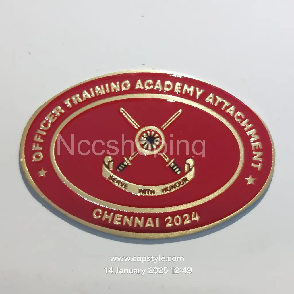 Officer training academy attachment chennai 2024 ncc badge