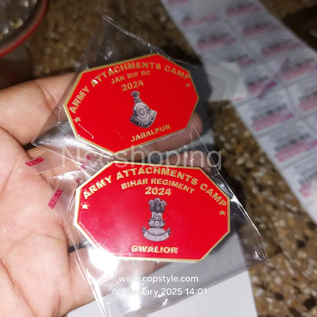 Army attachment camp bihar regiment 2024 gwalior ncc badge