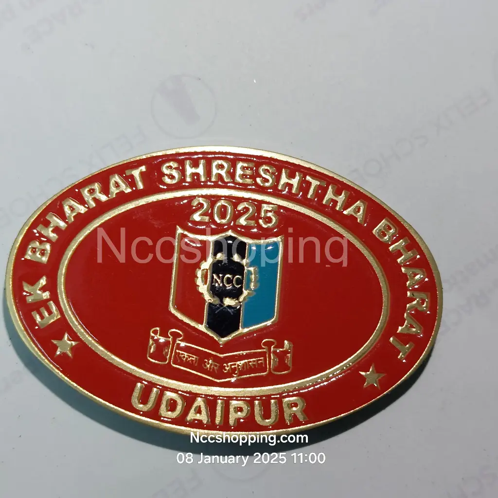Ek Bharat shreshth Bharat 2025 Udaipur ncc badge