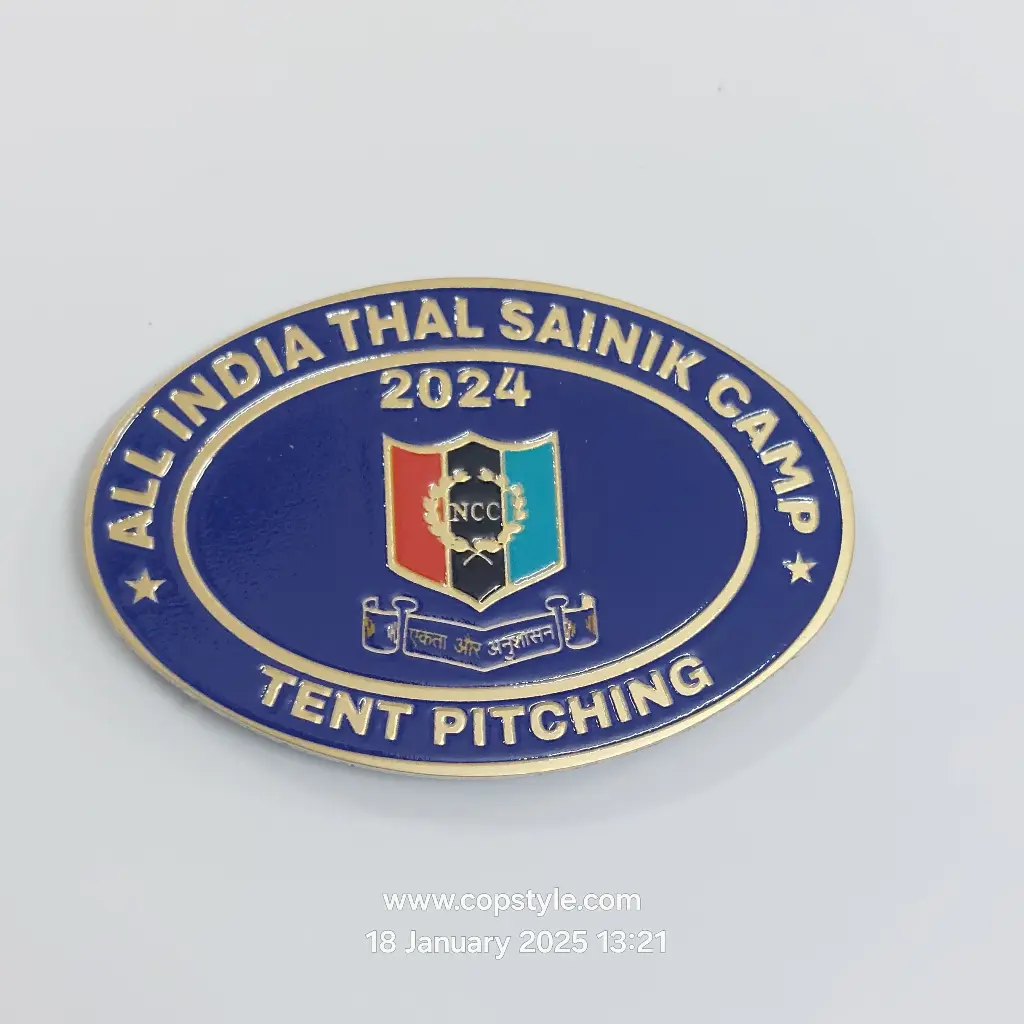 All india thal sainik camp tent pitching NCC BADGE