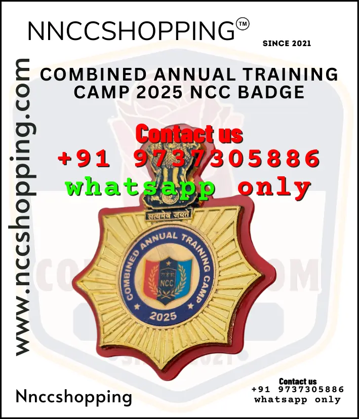 COMBINED ANNUAL TRAINING CAMP 2025 NCC Badge