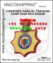 COMBINED ANNUAL TRAINING CAMP 2025 NCC Badge