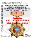 HMI 2025 263 ADVENTURE COURSE HIMALAYAN MOUNTAINEERING INSTITUTE DARJEELING NCC Badge