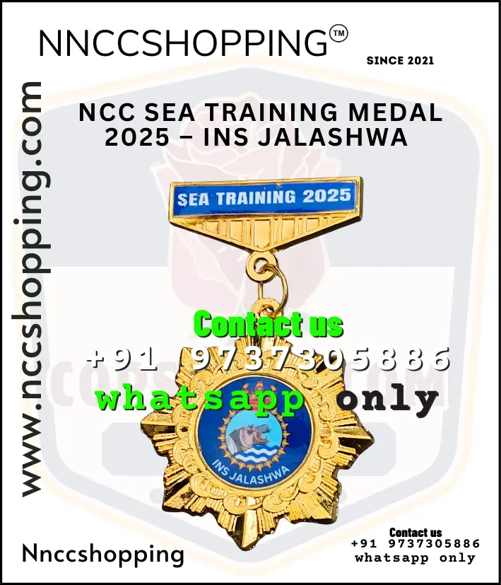 NCC Sea Training Medal 2025 – INS Jalashwa