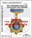 SEA TRAINING 2025 INS JALASHWA NCC Badge