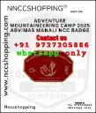adventure mountaineering camp 2025 abvimas manali ncc badge